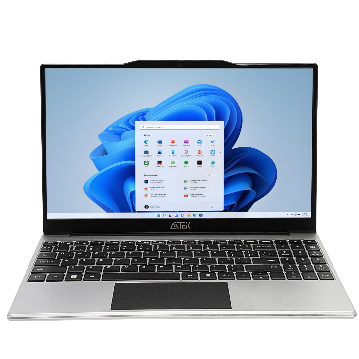 Celeron N5095 8GB SSD 256GB ノートPC Notebook Processador Intel Celeron N5095 Quad-Core Tela 14